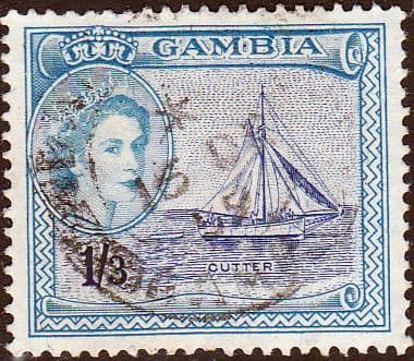Gambia 1953 Queen Elizabeth II SG 179 Fine Used