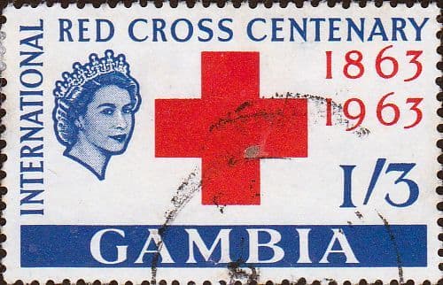 Gambia 1963 Red Cross Centenary SG 192 Fine Used