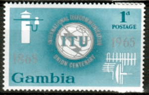 Gambia 1965 International Telecomunication Union SG 228 Fine Mint