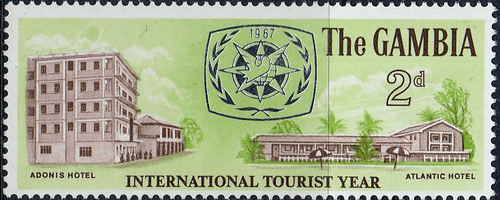 Gambia 1967 International Tourist Year SG 250 Fine Mint