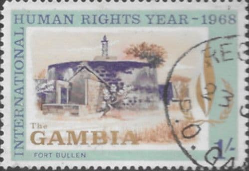 Gambia 1968 Human Rights Year SG 254 Fine Used