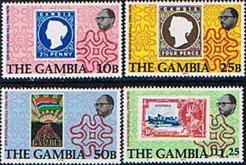 Gambia 1979 Rowland Hill Set Fine Mint