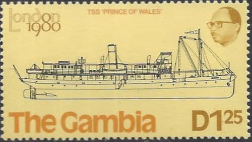 Gambia 1980 London Stampex SG 439 Fine Mint