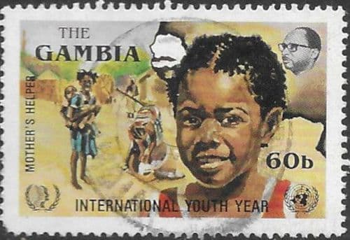 Gambia 1985 International Youth Year SG 629 Fine Used