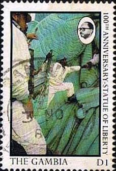 Gambia 1987 Statue of Liberty SG 711 Fine Used