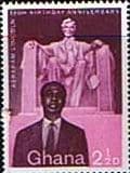 Ghana 1959 Abraham Lincoln SG 204 Fine Mint