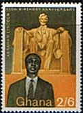 Ghana 1959 Abraham Lincoln SG 206 Fine Mint