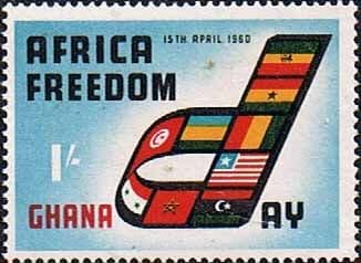 Ghana 1960 Africa Freedom Day SG 244 Fine Mint