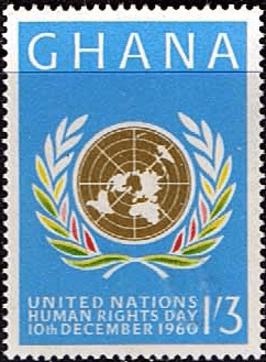 Ghana 1960 Human Rights Day SG 258 Fine Mint