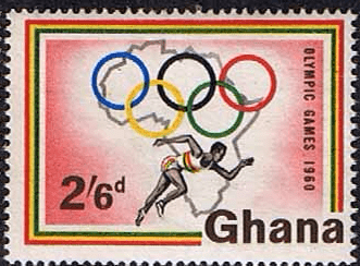 Ghana 1960 Olympic Games SG 252 Fine Mint