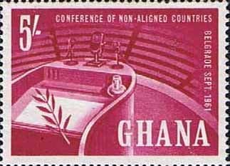Ghana 1961 Belgrade Conference SG 267 Fine Mint
