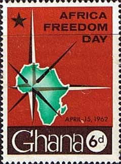Ghana 1962 Africa Freedom Day SG 281 Fine Mint