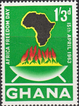 Ghana 1963 Africa Freedom Day SG 305 Fine Mint