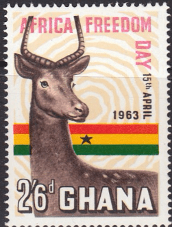 Ghana 1963 Africa Freedom Day SG 306 Fine Mint