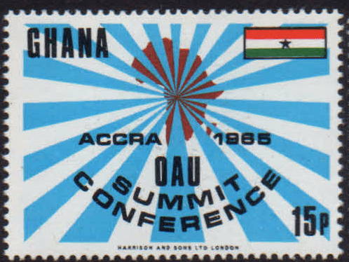 Ghana 1965 O.A.U. Summit SG 398 Fine Mint
