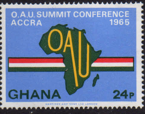 Ghana 1965 O.A.U. Summit SG 399 Fine Mint