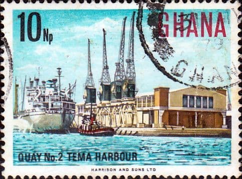 Ghana 1967 New Currency SG 469 Fine Used