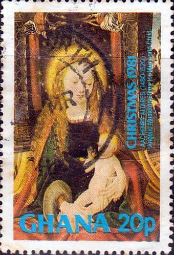 Ghana 1981 Christmas SG 968 Fine Used