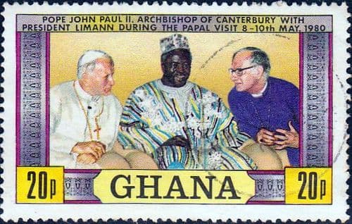 Ghana 1981 Papal Visit SG 944 Fine Used