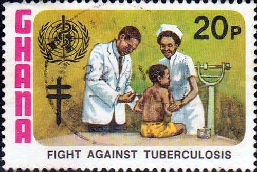 Ghana 1982 Discovery of Tubercle Bacillus SG 1009 Fine Used