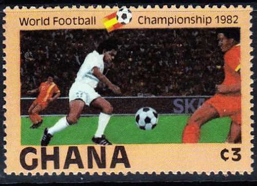 Ghana 1982 World Cup Football Championship SG 1008 Fine Mint