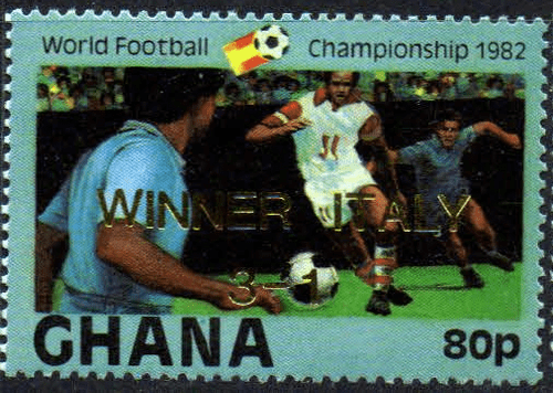 Ghana 1982 World Cup Football Championship SG 1029 Fine Mint