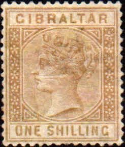 Gibraltar 1886 SG 14 Queen Victoria Head Fine Mint