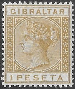 Gibraltar 1889 SG 30 Queen Victoria Head Mint
