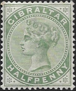 Gibraltar 1898 SG 39 Queen Victoria Head Fine Mint