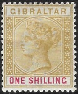 Gibraltar 1898 SG 45 Queen Victoria Fine Mint