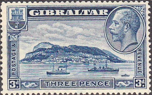 Gibraltar 1931 SG 113 George V Rock of Gibraltar Fine Mint