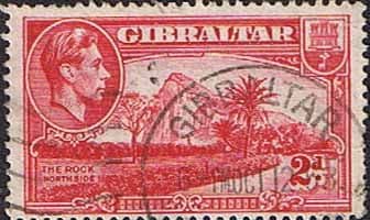 Gibraltar 1938 SG 124c The Harbour Fine Used