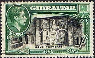 Gibraltar 1938 SG 127 Southport Gate Fine Used