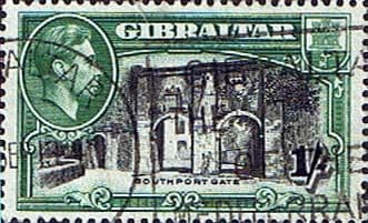 Gibraltar 1938 SG 127a Southport Gate Fine Used