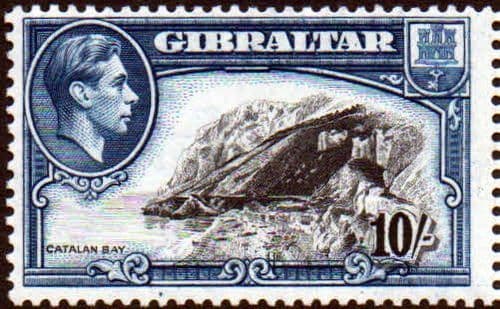 Gibraltar 1938 SG 130a Catalan Bay Fine Mint