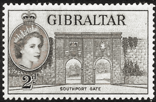 Gibraltar 1953 SG 148 Southport Gate Fine Mint