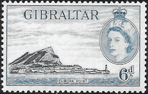 Gibraltar 1953 SG 153 Europa Point Fine Mint