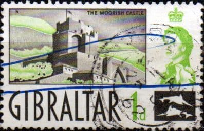 Gibraltar 1960 SG 161 Moorish Castle Fine Used