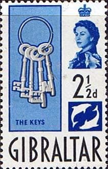 Gibraltar 1960 SG 163a The Keys Fine Mint