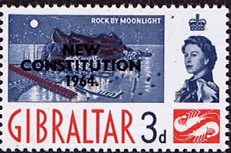 Gibraltar 1964 New Costitution SG 178 Fine Mint
