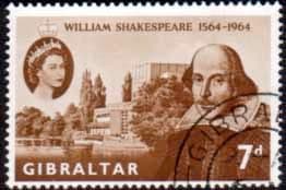 Gibraltar 1964 William Shakespeare Fine Used