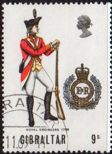 Gibraltar 1969 Military Uniforms SG 242 Fine Used