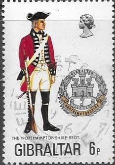 Gibraltar 1976 Military Uniforms SG 364 Fine Used