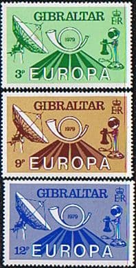 Gibraltar 1979 Europa Set Fine Mint
