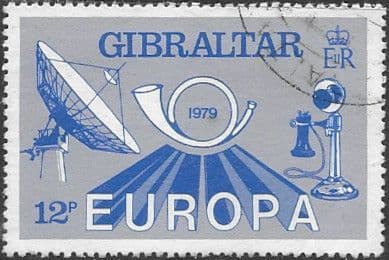 Gibraltar 1979 Europa SG 422 Fine Used