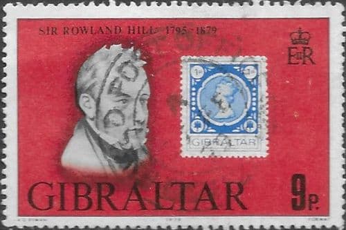Gibraltar 1979 Rowland Hill SG 417 Fine Used