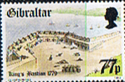 Gibraltar 1983 Fortress SG 499 Fine Mint