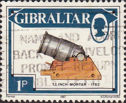 Gibraltar 1987 Guns SG 569 Fine Used
