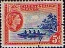 Gilbert and Ellice Islands 1956 SG 69 Ellice Islands Canoe Fine Used
