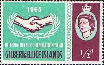 Gilbert and Ellice Islands 1965 International Co-operation Year SG 104 Fine Mint